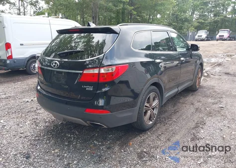 2014 Hyundai Santa Fe Gls z USA, uszkodzony, nr VIN KM8SRDHF6EU036673